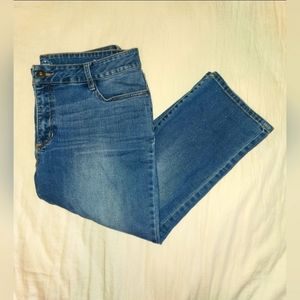 St. John's Bay Jeans Women Capri Jeans - Size 16